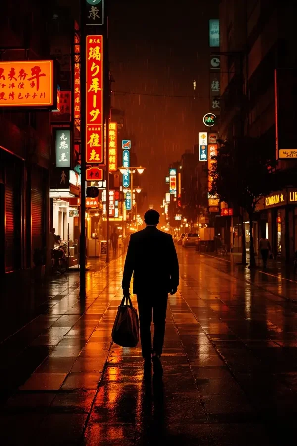 都市夜归人 海报封面